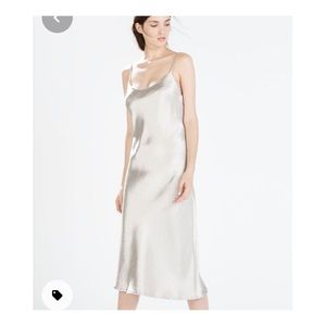Silk slip dress
